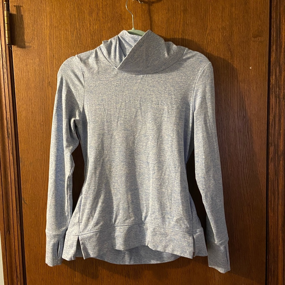 Apana Women’s Yoga Sweatshirt-Light Blue Small